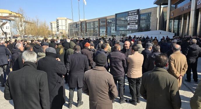 Wan’da nöbet eylemi sürüyor