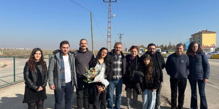 Rozerin Kurt tahliye edildi