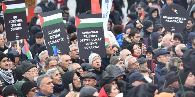 Valilikten CHP’nin  ‘Filistin’ açıklamasına engel