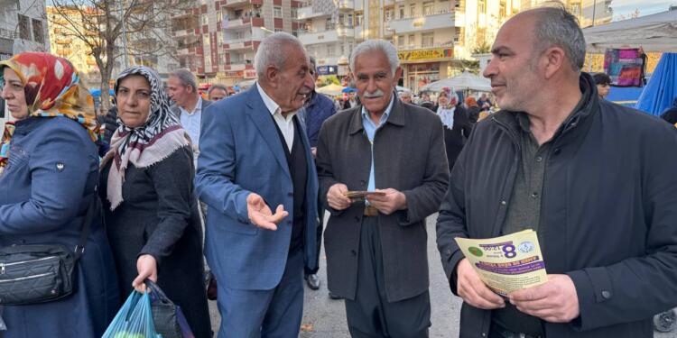 Amed’te ‘Özgürlüğü örgütlüyoruz’ mitingi için sahaya inildi