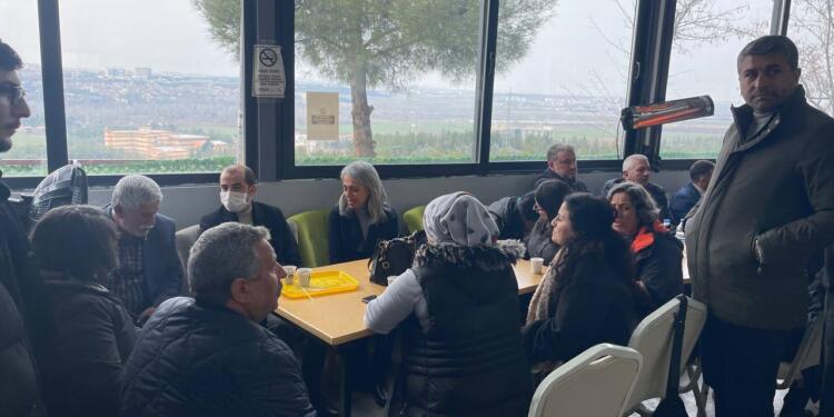 DBP’den Vedat Özer’in ailesine ziyaret