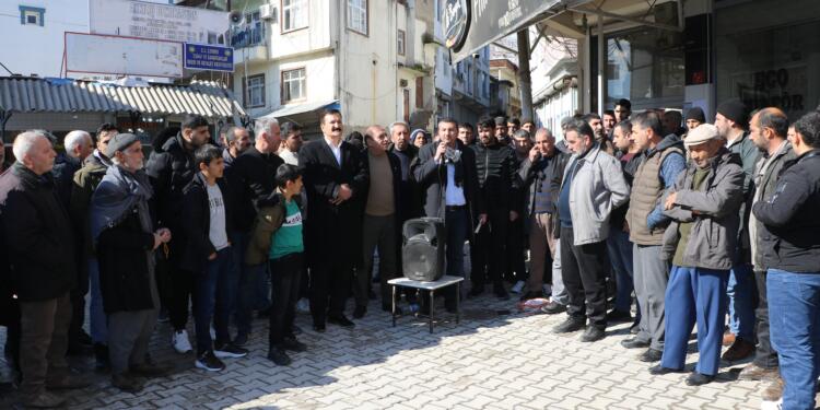 Çermik’te tapulu alanlara imar çalışmasına halktan tepki