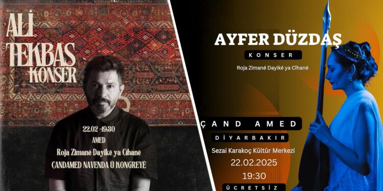 Amed’te 21 Şubat konseri düzenlenecek