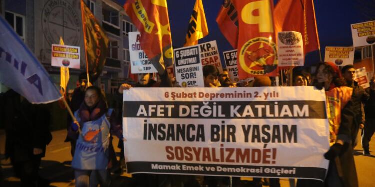 Mamak’ta 6 Şubat anması