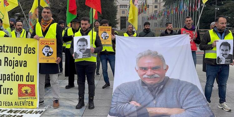 Cenevre eylemi: Onurlu barışa hazırız!