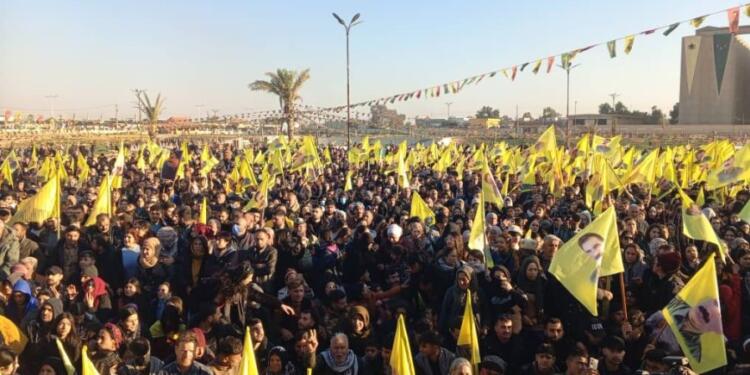 Rojava halkları ve Silêmanî’de ‘Asrın Çağrısı’nı coşkuyla karşıladı