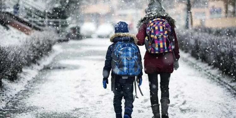 23 kentte bir günlük kar tatili