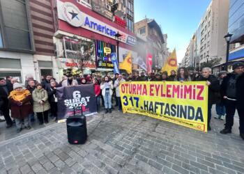 KHK eyleminin 317’nci haftasında deprem anması