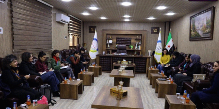 İtalyan kadınlardan Kuzey ve Doğu Suriye ziyareti