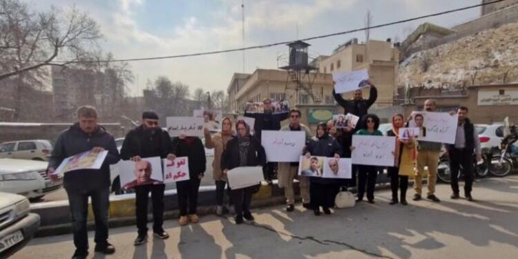 Evin Cezaevi önünde eylem: İdamlar durdurulsun