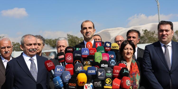 DEM Parti İmralı Heyeti yarın Mesrur Barzani ile görüşecek