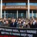 Wan halkı belediye önünde: Gaspçılara fırsat vermeyelim