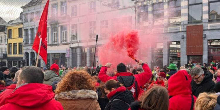 Belçika’da genel grev