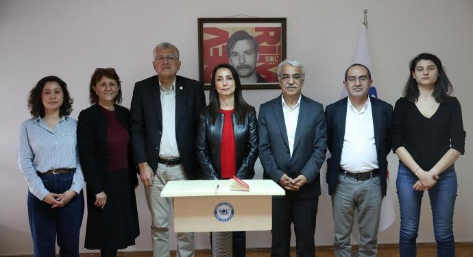 DEM Parti ve Sol Parti görüştü