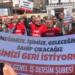 Dêrsim kayyımının işten çıkardığı işçiler eylemde
