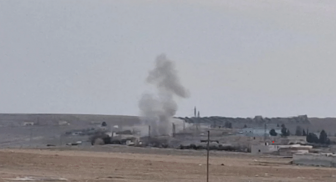 Sirin’e bağlı köy bombalandı: 1 yaralı