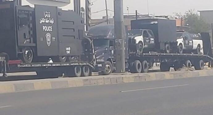 Irak Şengal’e askeri sevkiyat yaptı