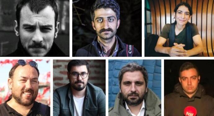 7 gazeteci hakkında tahliye kararı