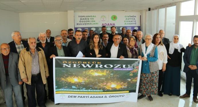 Adana ve Mersin’de Newroz’a çağrı