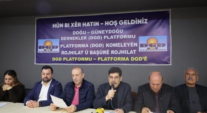 DGD Platformu: Çözüm için sorumluluk alacağız