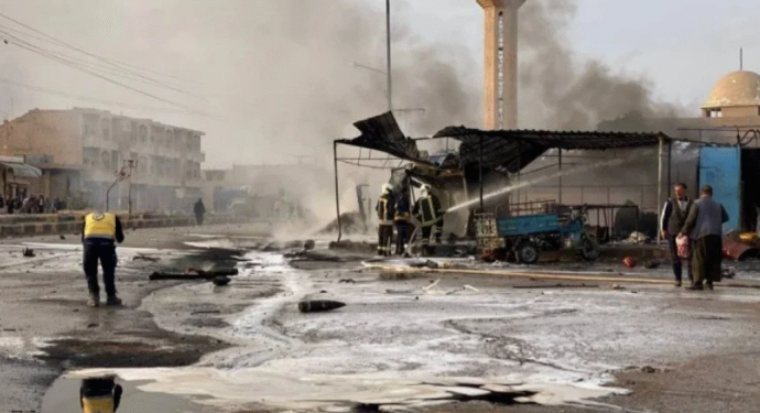 Dêrazor ve Lazkiye’de patlama