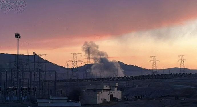 Tişrîn Barajı’nın çevresi bombalandı