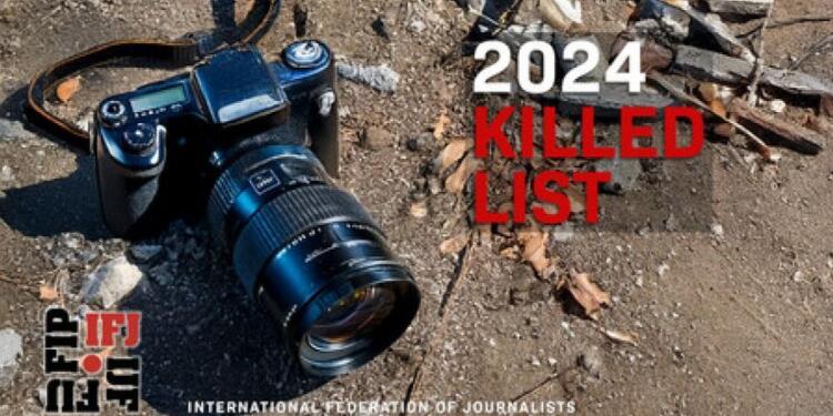 IFJ: 2024 yılında 122 medya çalışanı katledildi