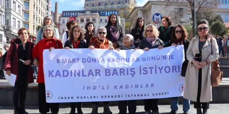 İHD: 8 Mart’ta barışın sesini yükseltiyoruz