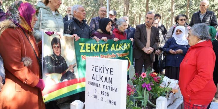 Zekiye Alkan mezarı başında anıldı