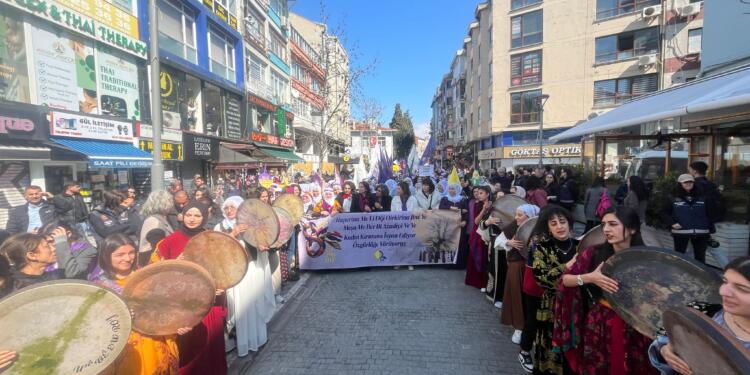 Fotoğraflarla 8 Mart 2025: Jin, Jiyan, Azadî!