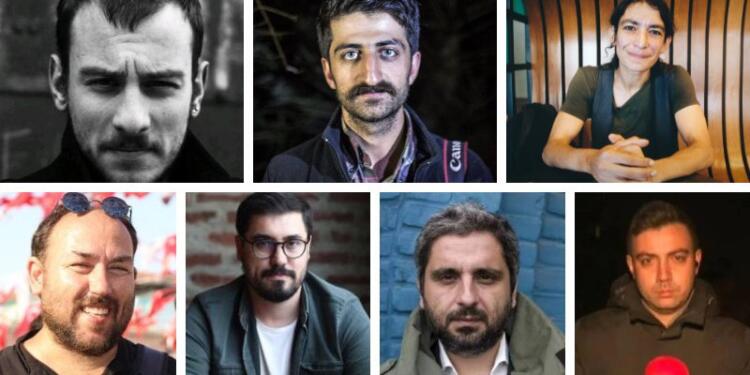 7 gazeteci tutuklandı