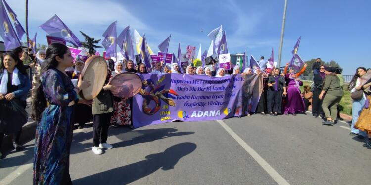 Fotoğraflarla 8 Mart 2025: Jin, Jiyan, Azadî!