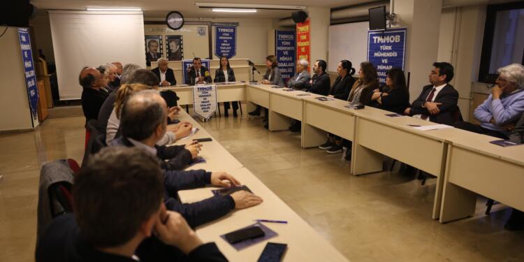 DEM Parti TMMOB ziyareti: Barışı birlikte getireceğiz
