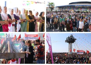 İzmir’de Özgürlük Newrozu: Öcalan barış için kararlı