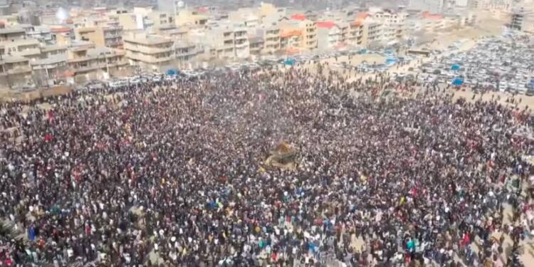 Ûrmiye’de on binler Newroz’u kutladı