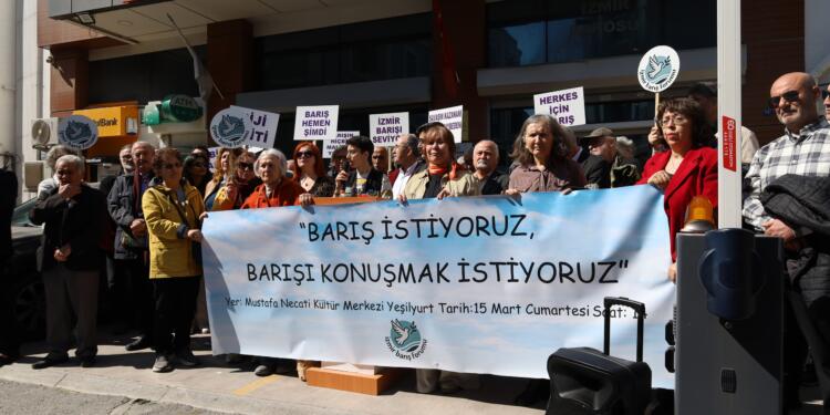 İzmir Barış Forumu’na çağrı: Barışı istiyoruz, barışı konuşmak istiyoruz