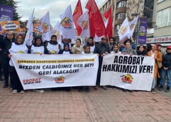 Agrobay işçileriyle gözaltına alınanlara beraat