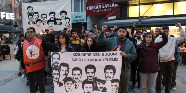 İzmir’de Kızıldere anması