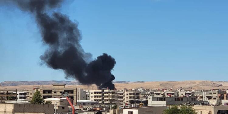 Sakiro köyüne bombardıman