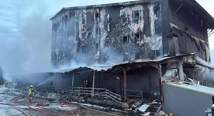 Uludağ’da yanan otelin müdürü gözaltına alındı