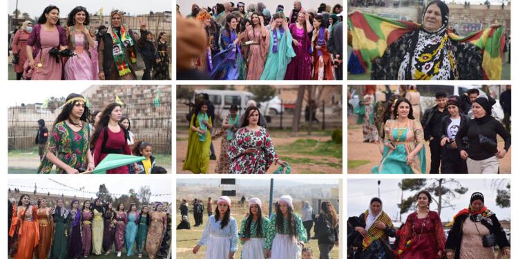 Rojava’da on binler 8 Mart’ı coşkuyla kutladı