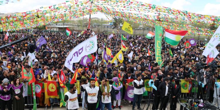 Riha’da coşkulu Newroz: Kürtler Öcalan’ın özgürlüğünü istiyor