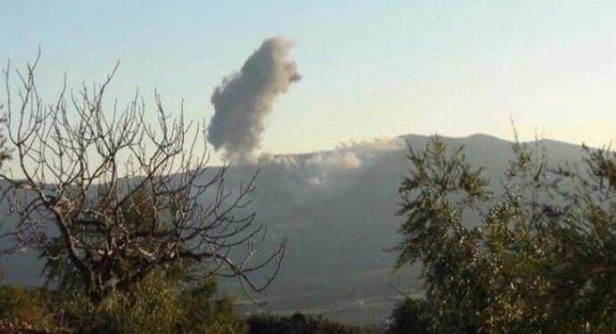 Duhok’ta bir köyün çevresi bombalandı