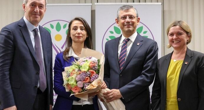 DEM Parti’den Özgür Özel’e tebrik telefonu