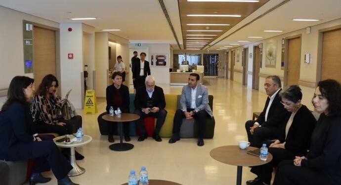 Önder için hastane ziyaretleri devam etti