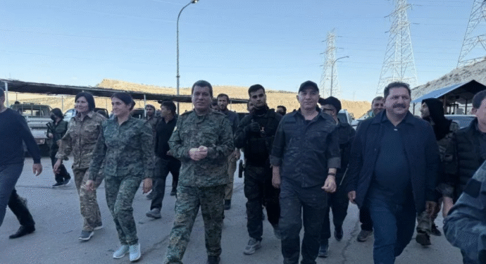 QSD, YPJ ve uluslararası koalisyon Tişrîn Barajı’na gitti