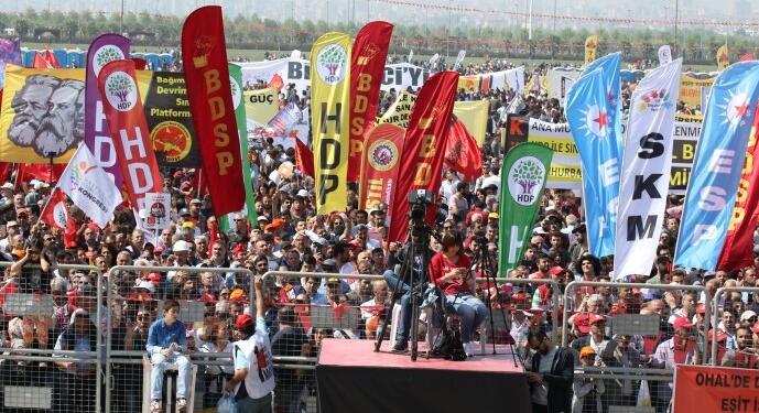 ‘Herkesi Newroz coşkusuyla 1 Mayıs’a çağırıyoruz’