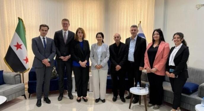 Almanya Büyükelçiliği, Özerk Yönetimle bir araya geldi