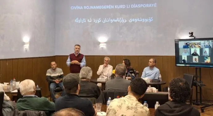 Avrupa’daki Kürt gazeteciler kolektif kurma kararı aldı