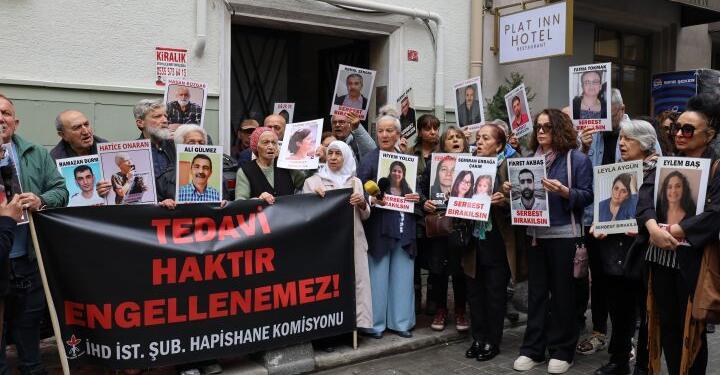 3 kentten seslendiler: Hasta tutsaklar Çam ve Özbek serbest bırakılsın